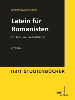 cover image of Latein für Romanisten